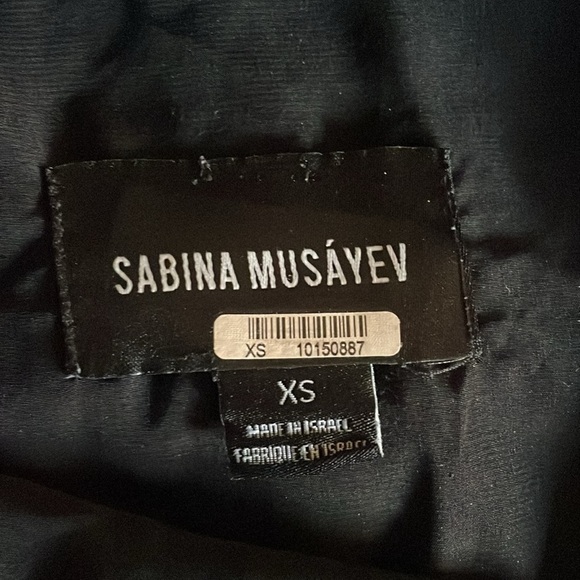 NEW! SABINA MUSAYEV SHIMMER TOP. Size XS - Picture 6 of 6